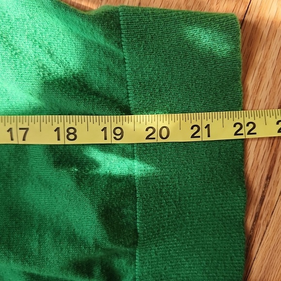 GAP womens green cardigan size small 100% cotton short sleeve button front soft - Picture 12 of 15